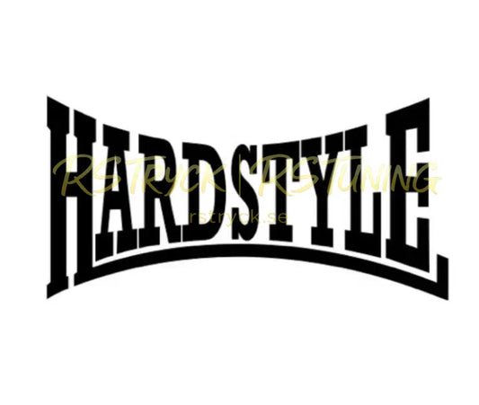 Dekal | "Hardstyle" RSTryck