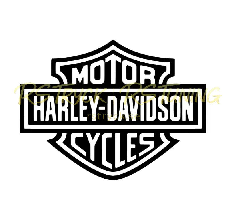 Dekal | "Harley Davidson motor #3" RSTryck