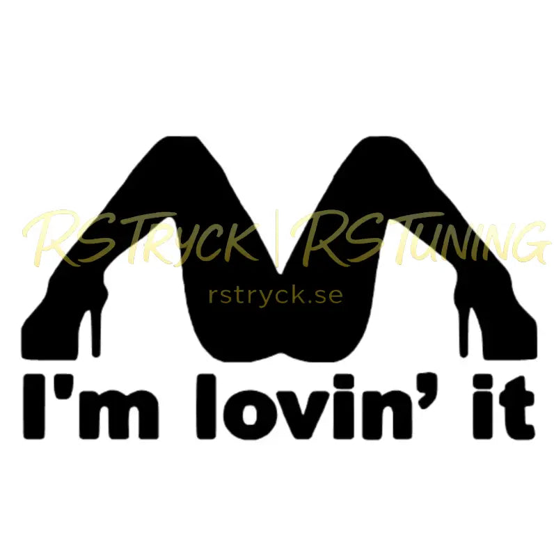 Dekal | "I´m lovin´it" RSTryck
