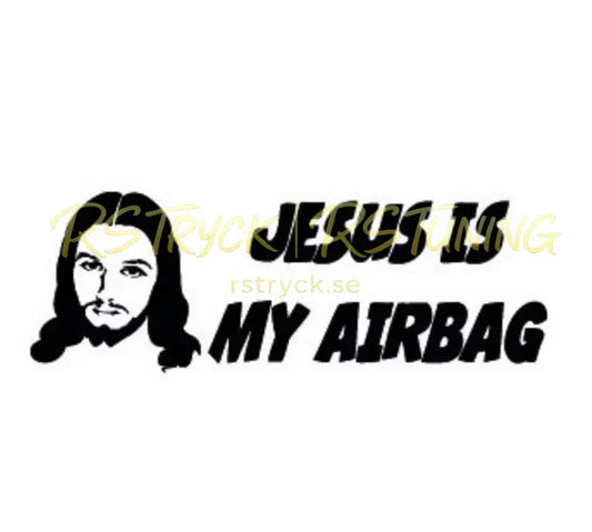 Dekal | "Jesus is my airbag" RSTryck