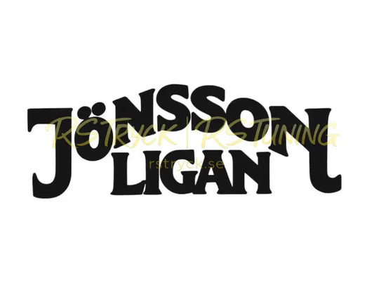 Dekal | "Jönsson ligan" RSTryck