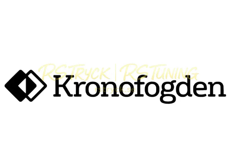 Dekal | "Kronofogden" RSTryck