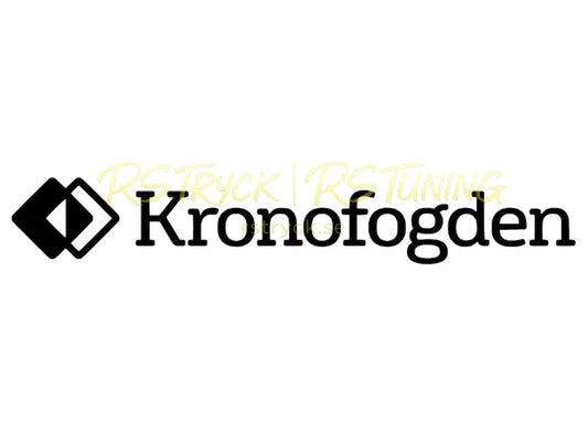 Dekal | "Kronofogden" RSTryck
