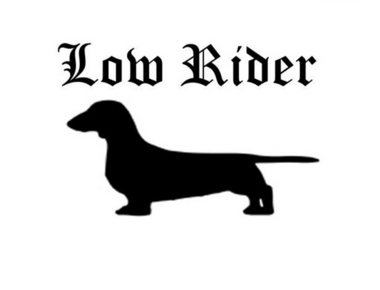 Dekal | "Low rider"