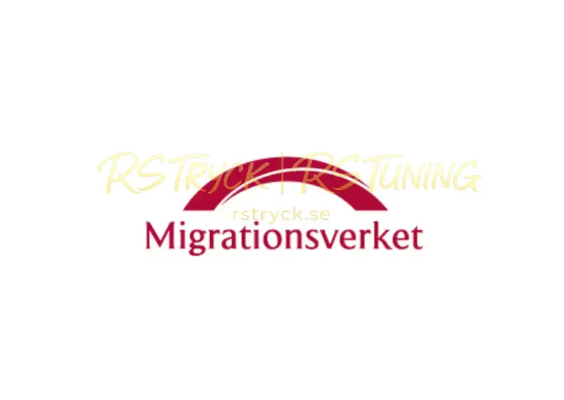Dekal | "Migrationsverket" RSTryck