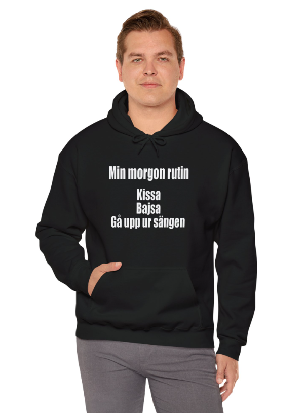 Hoodie | "Morgon Rutin"