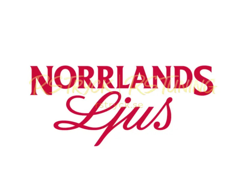 Dekal | "Norrlands ljus" RSTryck