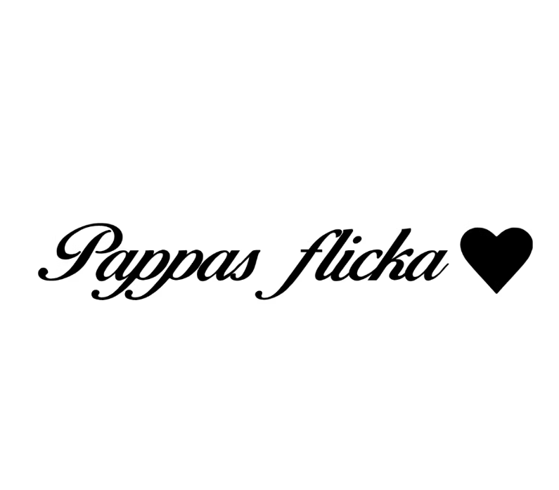 Dekal | "Pappas flicka"