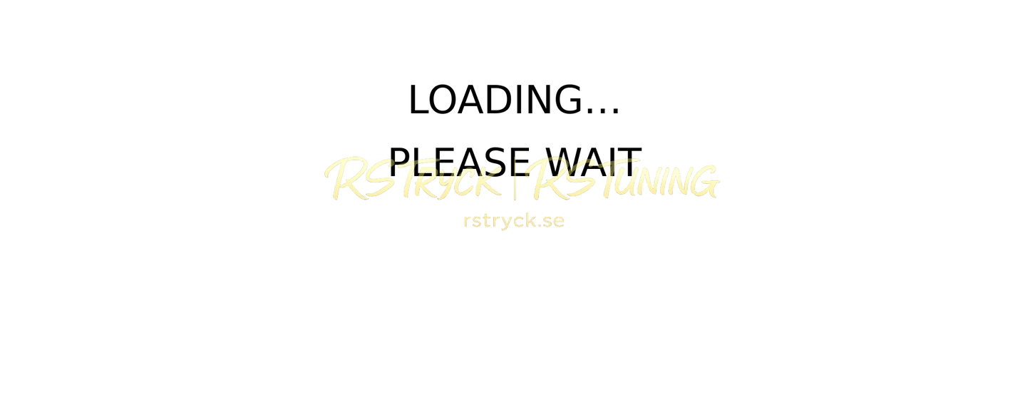 Dekal | "loading... please wait" RSTryck