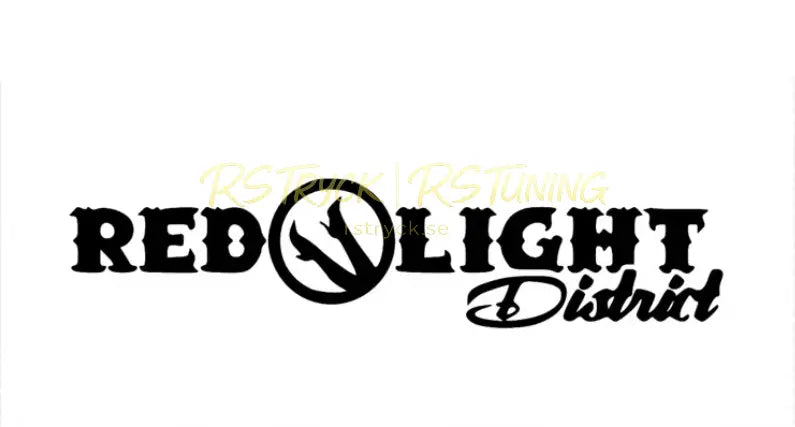 Dekal | "Red light district #1" RSTryck