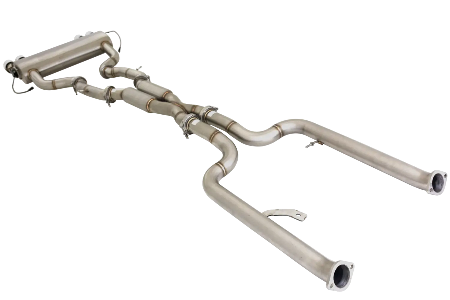 BMW M3 G80 2020- X-Force 3" Dubbla Cat-Back System Varex Dämpare, 304 Rostfritt Stål