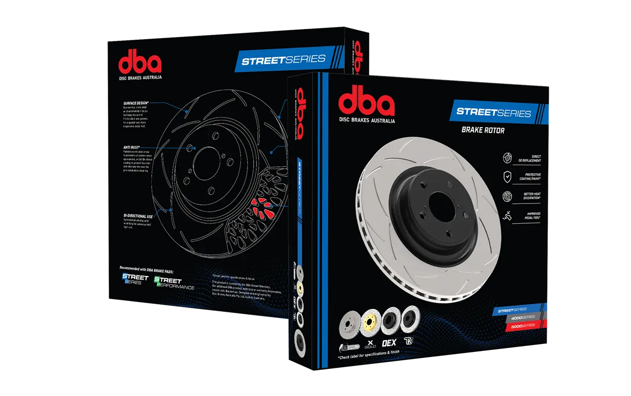 DBA Street Series T2 3010S Bromsskiva fram 318mm Audi 4/5/6 2016- RSTryck