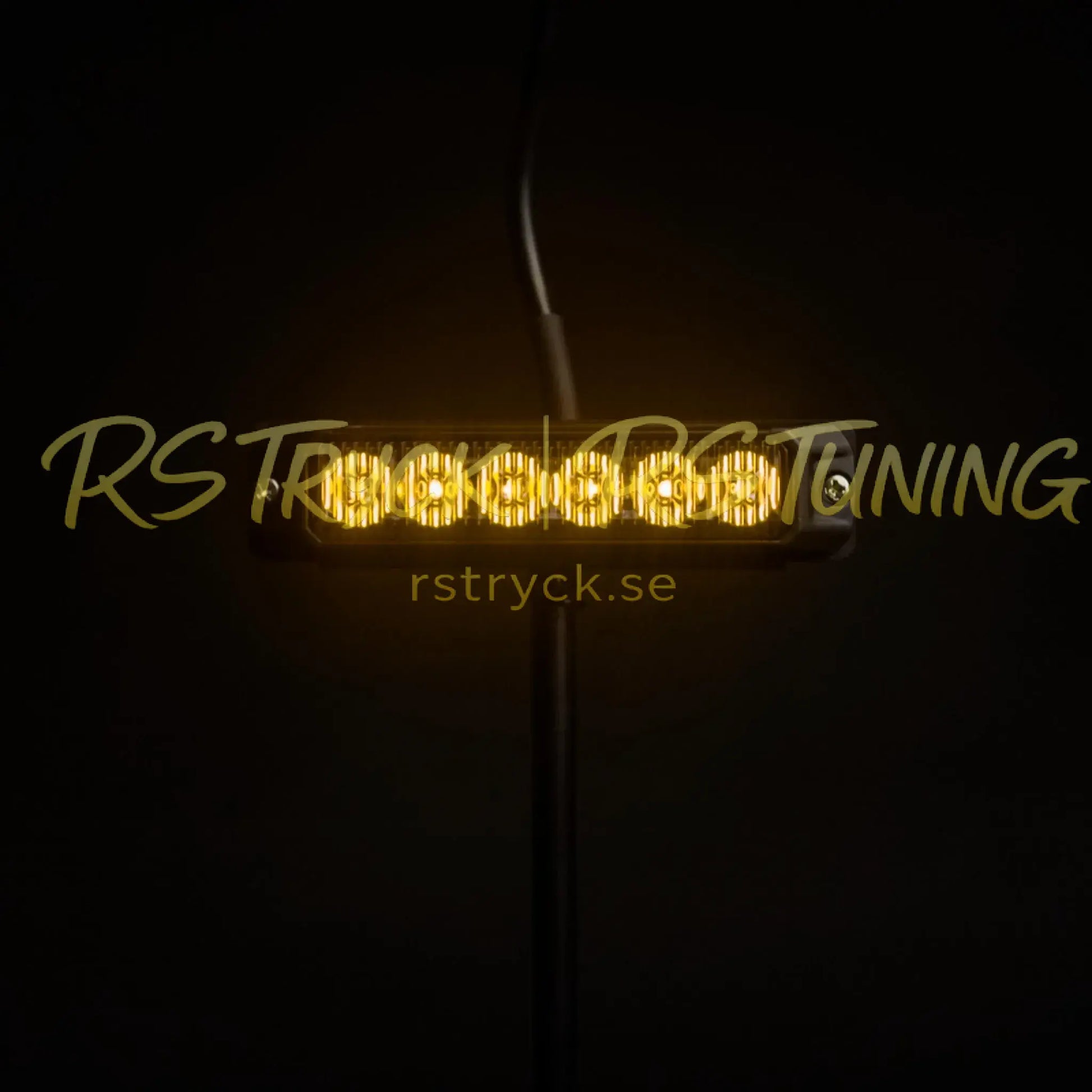Luxtar OptiFlux | Warning Light | Amber 6 LED RSTryck