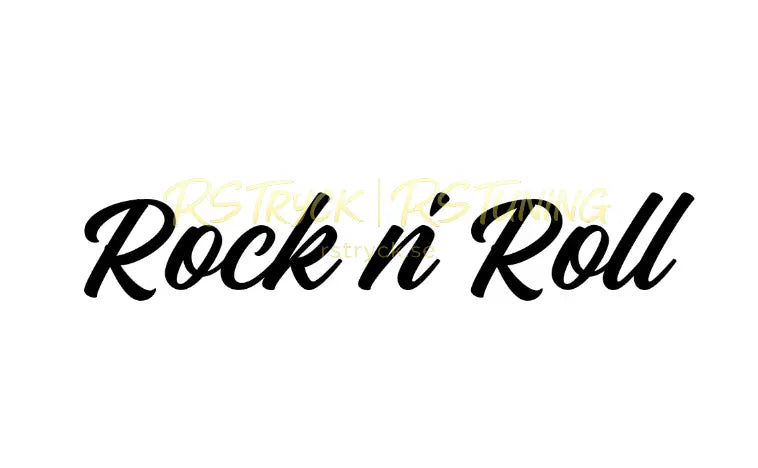 Dekal | "Rock n´ Roll" RSTryck