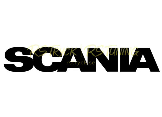 Dekal | "Scania #4" RSTryck
