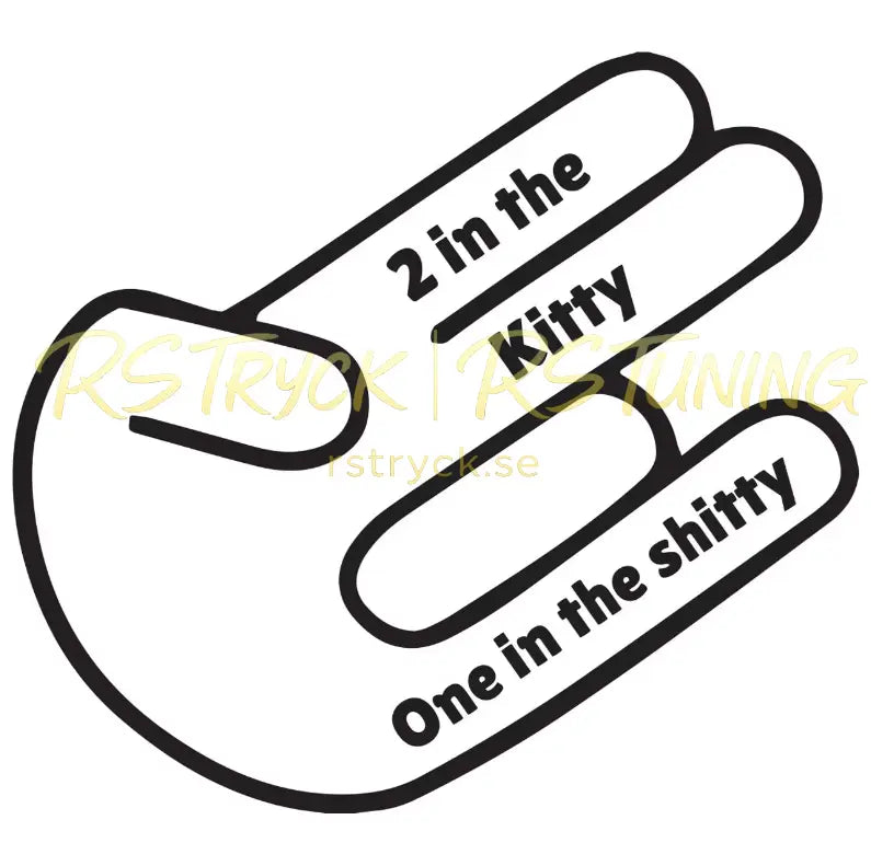 Dekal | "Shocker hand #2" RSTryck