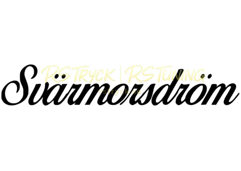Dekal | "Svärmorsdröm" RSTryck