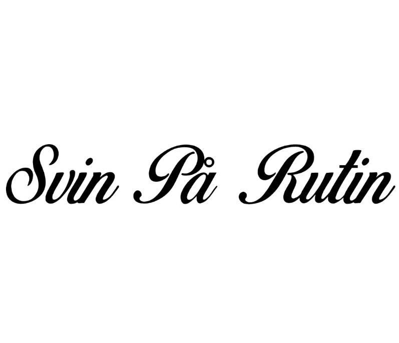 Dekal | "Svin på rutin"
