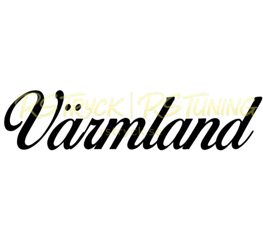 Dekal | "Värmland" RSTryck