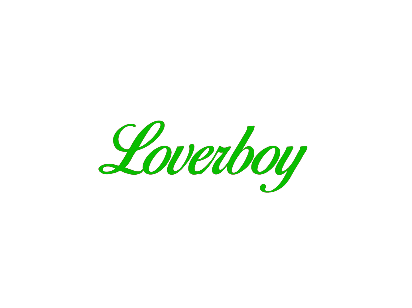 Dekal "Loverboy"