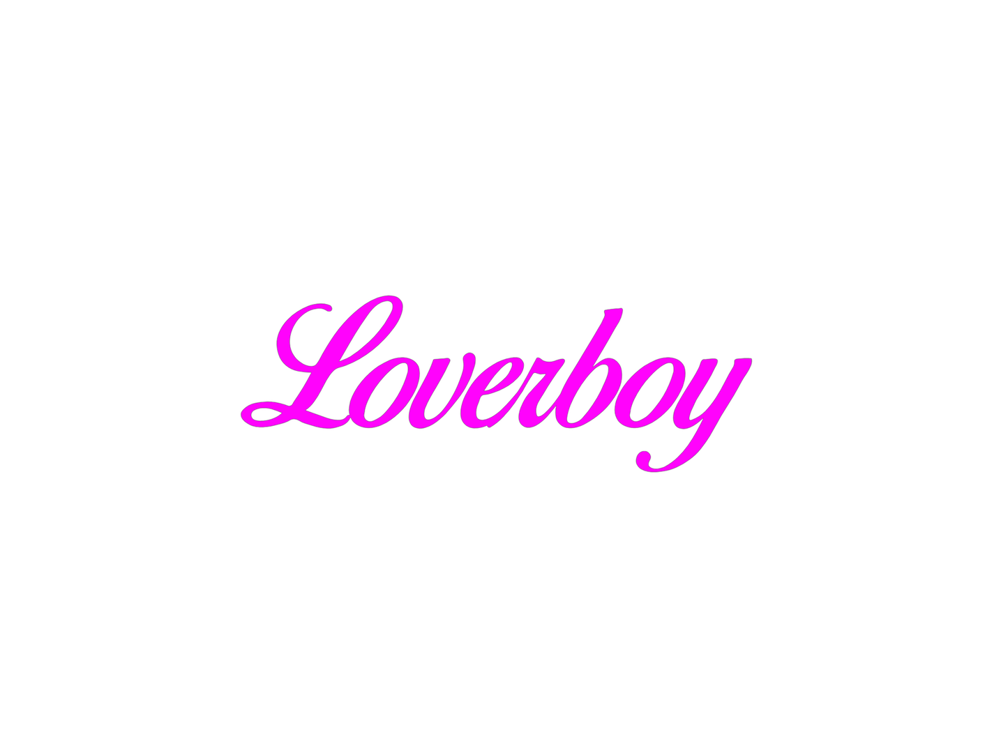Dekal "Loverboy"